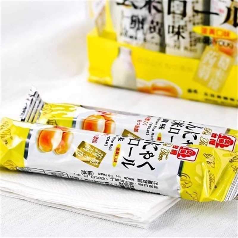 台湾原产北田蒟蒻糙米卷(蛋黄口味)160g